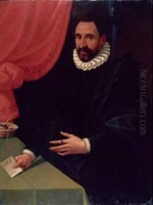 Ritratto Di Gentiluomo by Bartolomeo Passarotti