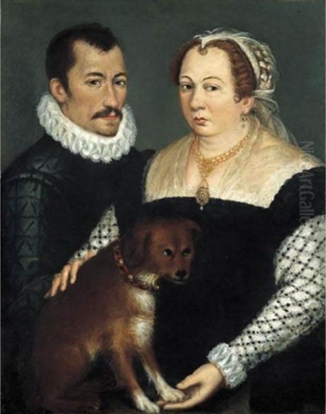 Ritratto Di Famiglia Con Cane - view 1
