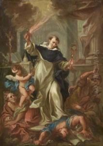 Saint Dominique Ecrasant Le Mal