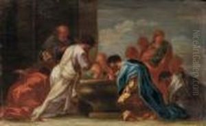 Gli Apostoli Attorno Al Sarcofago Vuoto Della Vergine