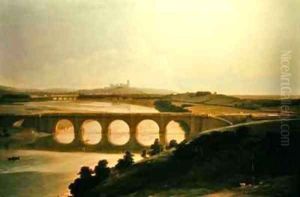 Lune Aqueduct by Thomas Daniell