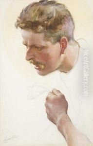 Study Of A Polo Player Study Of A Polo Player