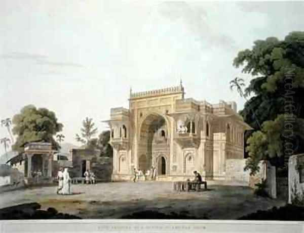 Gate Leading to a Musjed at Chunar Ghur - view 1