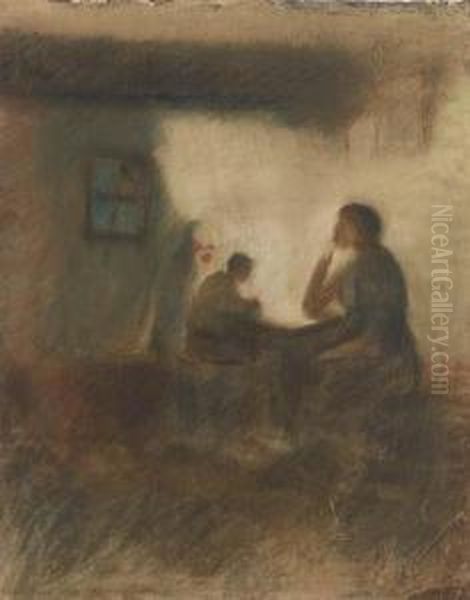 Interior With Child Studying - view 1