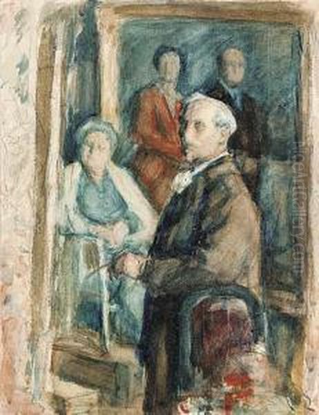 Self Portrait With Wife And Portrait - view 1
