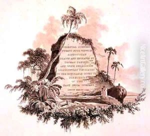 Frontispiece from Oriental Scenery Twenty Four Views in Hindoostan by Thomas Daniell