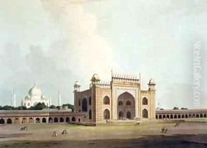 The Taj Mahal at Agra