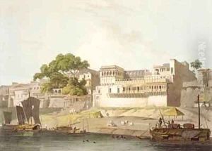 Part of the City of Patna on the River Ganges