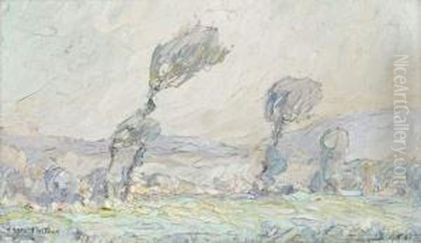 Paysage Aux Grands Arbres - view 1