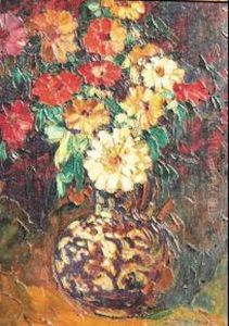 Bouquets De Fleurs by Louis Pastour
