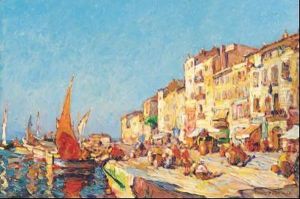 Cannes Le Quai St Pierre by Louis Pastour