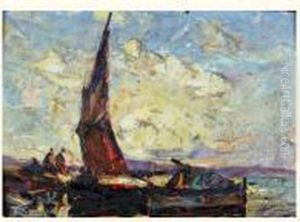 Le Retour De Peche by Louis Pastour