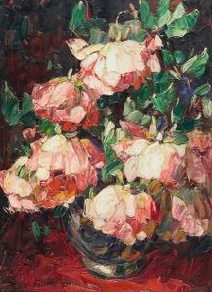 Mixed Flowers In A Vase - view 1
