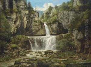 La Cascade De La Billaude, Franche Comte La Cascade De La Billaude, Franche Comte