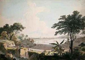 View of the Canton River near Whampoa China