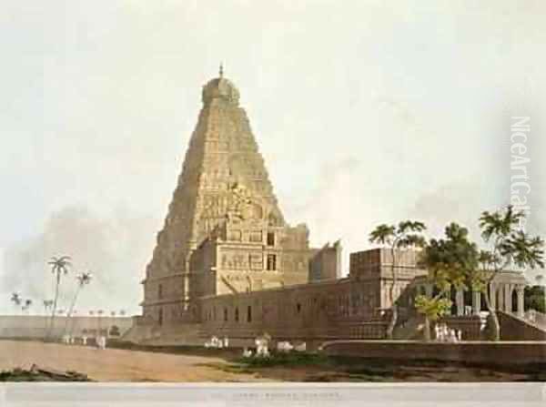 The Great Pagoda Tanjore - view 1