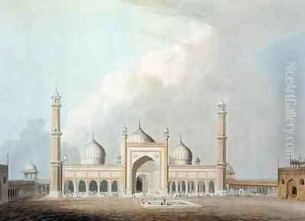 The Jummah Musjed Delhi - view 1