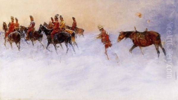 In The Snow Storm by Laszlo Pataky