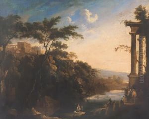 Paesaggio Con Rovine E Figure Paesaggio Con Rovine E Figure
