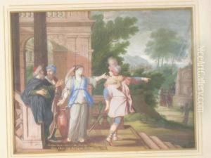 Laban Bades Farewell To Rebekah