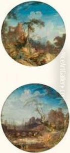 Paire De Paysages