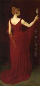 A Study in Red by William Turner Dannat