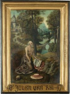 The Penitent Saint Jerome by Joachim Patenir