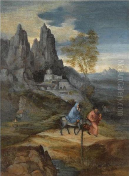 The Flight Into Egypt - view 1