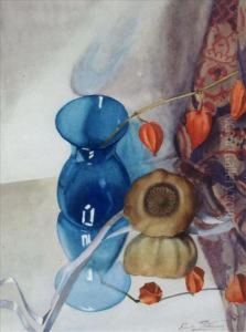 Still Life:the Blue Vase by Emily Murray Paterson