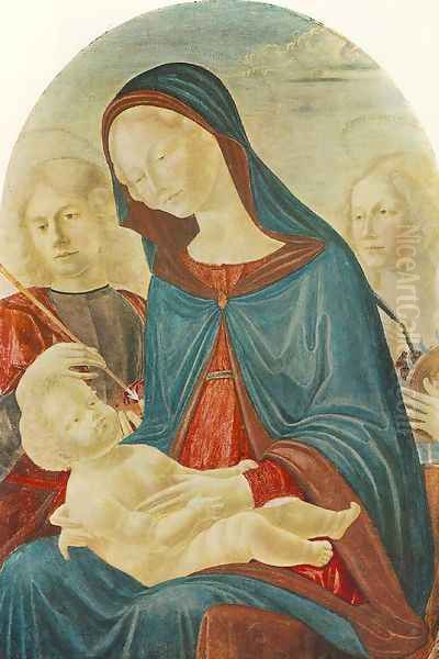 Madonna with Child, St Sebastian and St Catherine of Alexandria 1485 - view 1