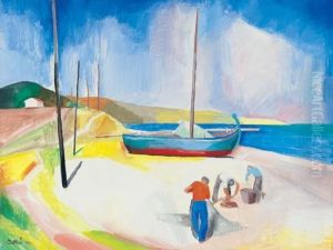 Italian Town by Karoly Patko