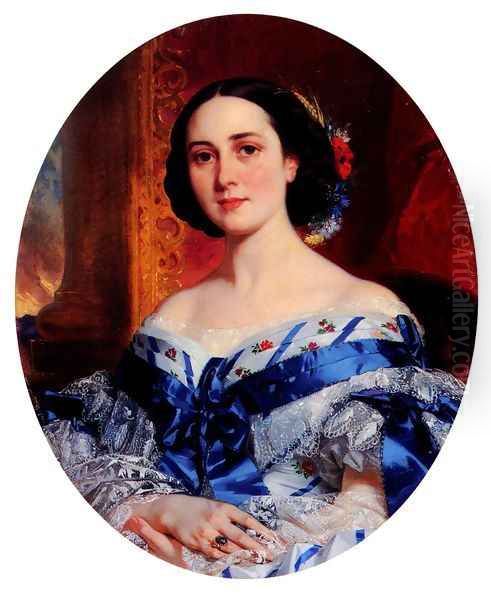 Portrait De Marie-Luche de Selle de Beauchamp (Portrait of Marie-Luche de Selle de Beauchamp) - view 1