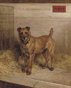 First: An Irish Terrier by Frank Paton