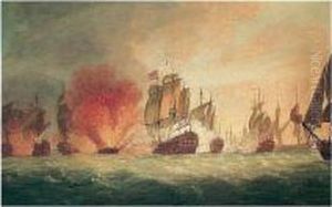 The Battle Of Cape St Vincent Jan 16th 1780