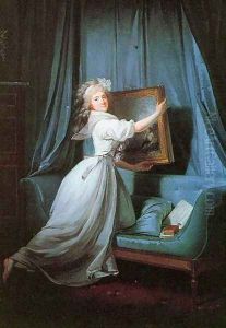 Mademoiselle Rosalie Duthé 1792 by Henri Pierre Danloux