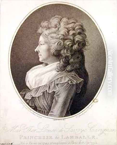 Marie Therese Louise de Savoie Carignan 1749-92 Princess of Lamballe - view 1
