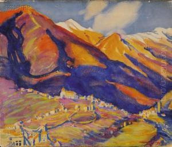 Mountains In Early Spring - view 1