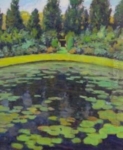 Lily Pond by Margaret Jordan Patterson