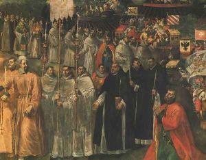 Battle of Lepanto by Tommaso Dolabella