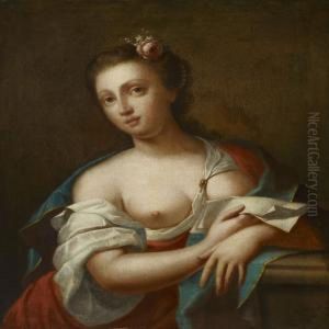 Portrait Of A Younglady by Erik Pauelsen