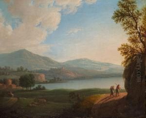Landscape On The Rhine by Erik Pauelsen