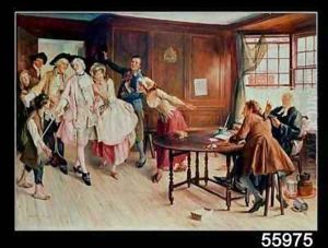 Marriage in Fleet Street by Delapoer Downing
