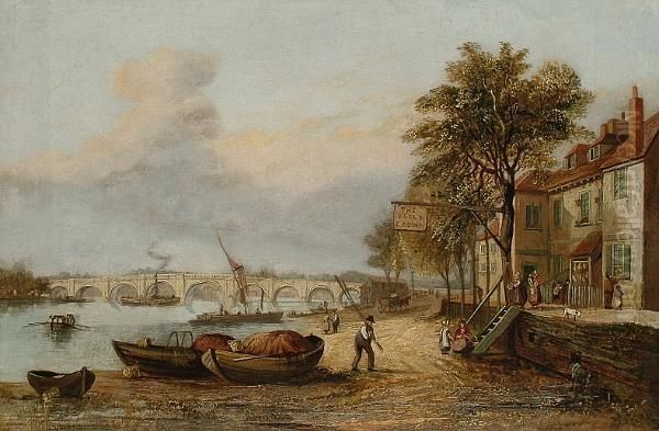 The Strand On The Green And Kew Bridge - view 1