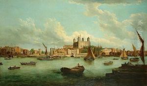 Westminster Bridge; The Tower Of London by John Paul