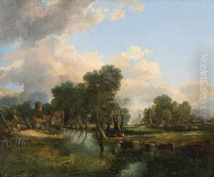 Extensive River Landscape Extensive River Landscape