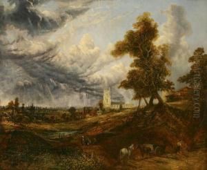 Nayland Church And Dedham Vale