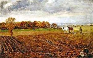Ploughing in Cheshire