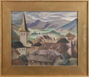 Bozen - Stadsbild by Georg Pauli