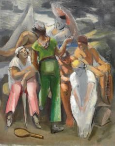 Efter Tennisen by Georg Pauli