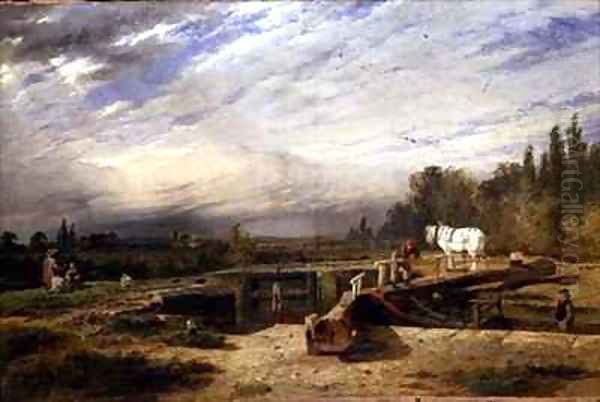 Trent Lock on the Grantham Canal near Nottingham - view 1
